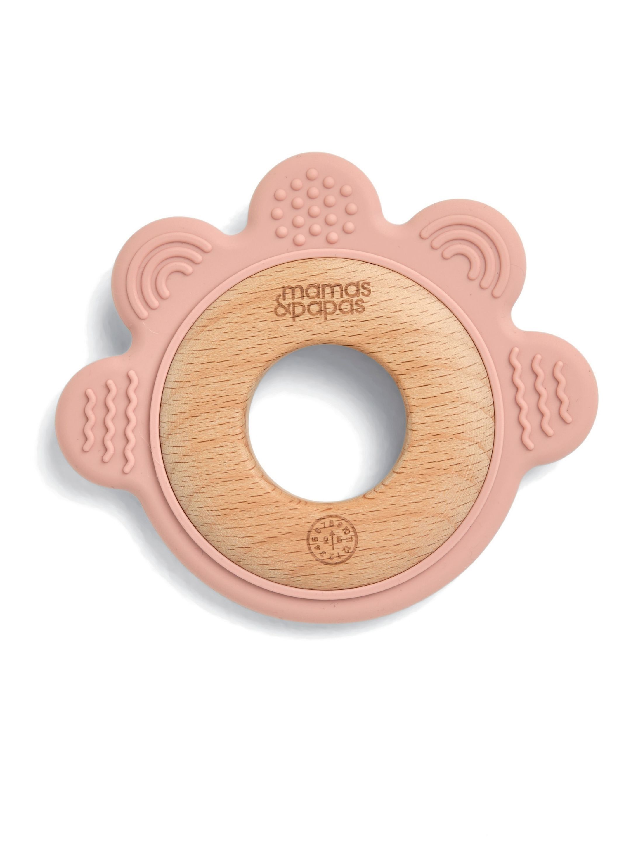 Weaning Set - Melba Silicone Meal Kit with Pink Flower Teether image number 3